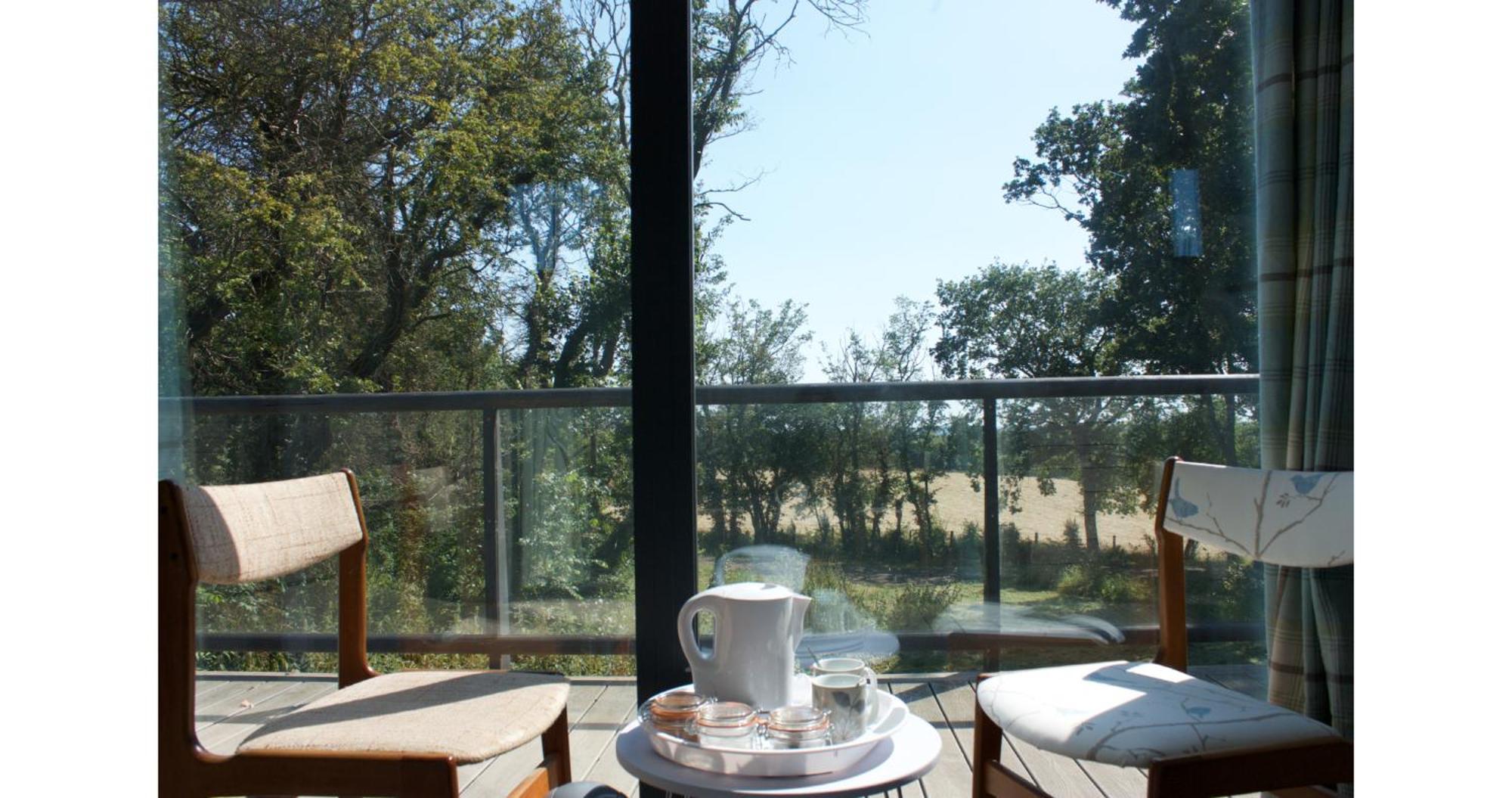 Clophill Eco Lodges Bagian luar foto
